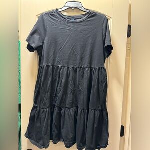 Old Navy Casual Black Dress with Pockets Large